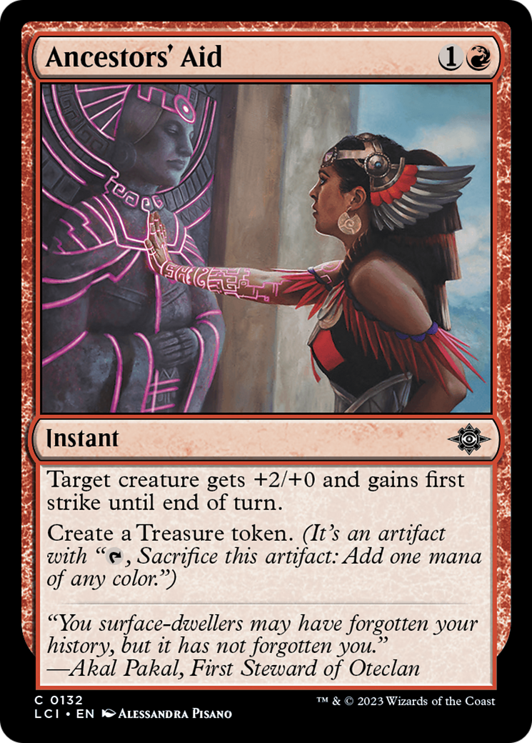 Image of Ancestors' Aid [The Lost Caverns of Ixalan]