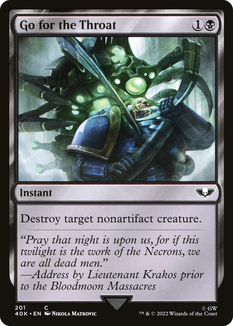 Image of Go for the Throat [Warhammer 40,000]