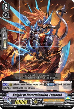 Image of Knight of Determination, Lamorak (V-BT05/027EN) [Aerial Steed Liberation]