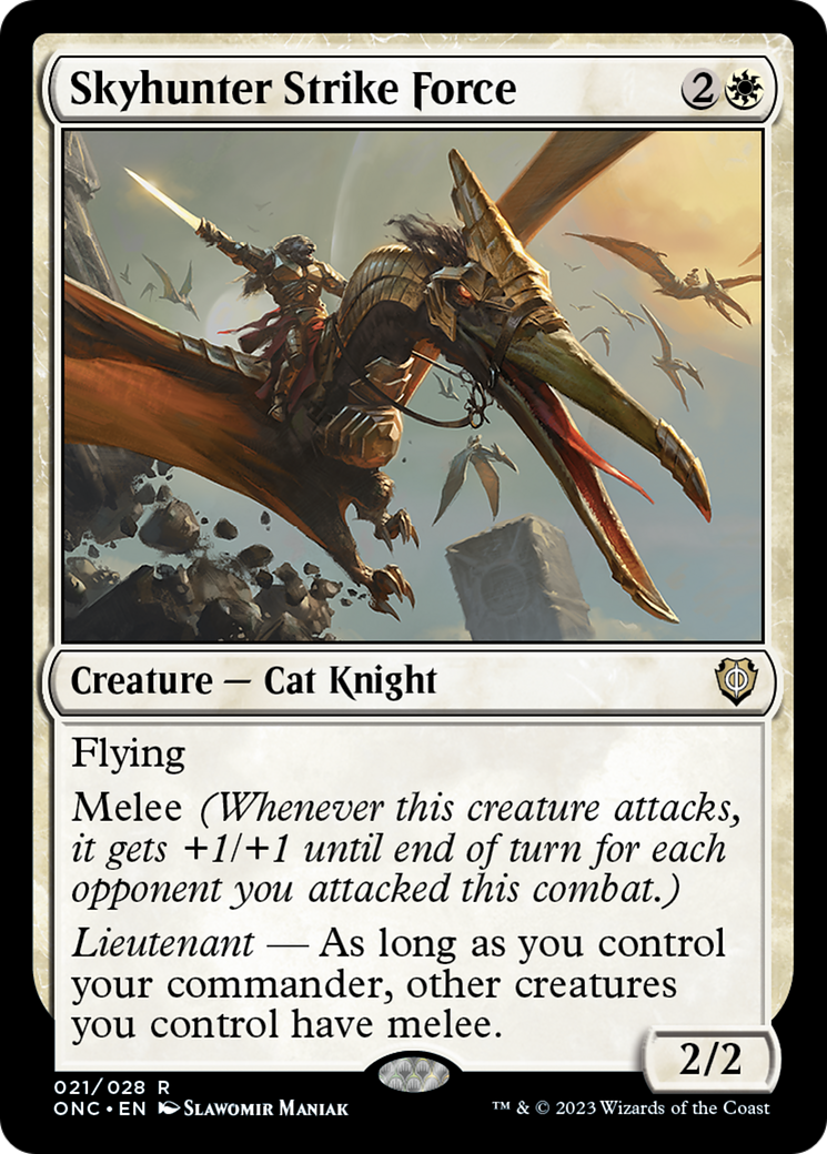 Image of Skyhunter Strike Force [Phyrexia: All Will Be One Commander]