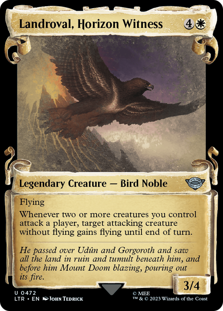 Image of Landroval, Horizon Witness [The Lord of the Rings: Tales of Middle-Earth Showcase Scrolls]