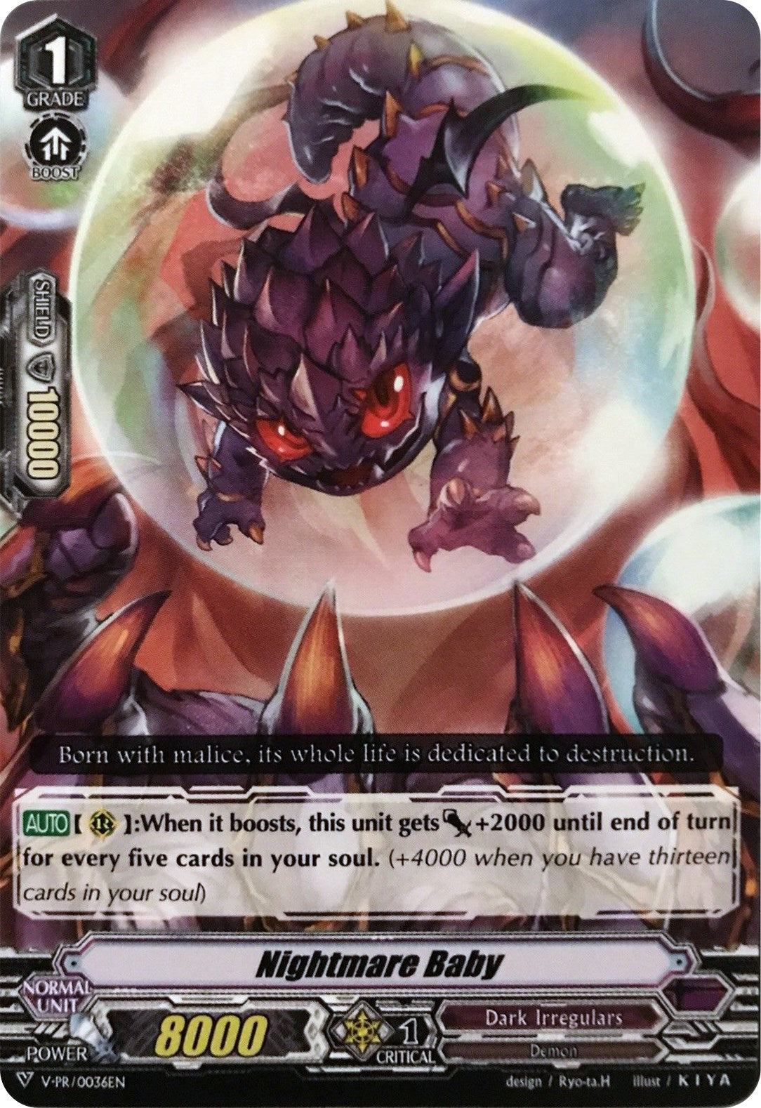 Image of Nightmare Baby (V-PR/0036EN) [V Promo Cards]