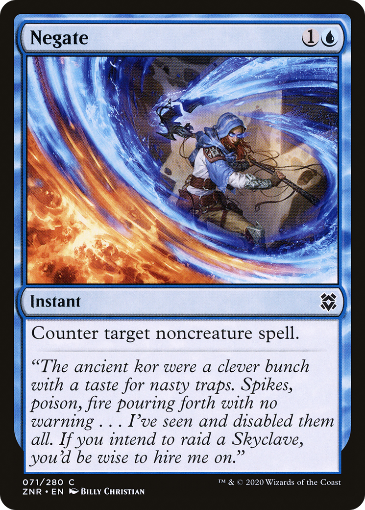 Image of Negate [Zendikar Rising]