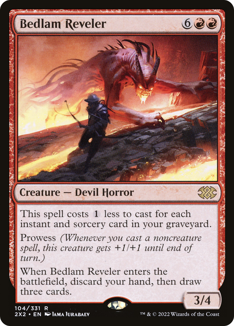 Image of Bedlam Reveler [Double Masters 2022]