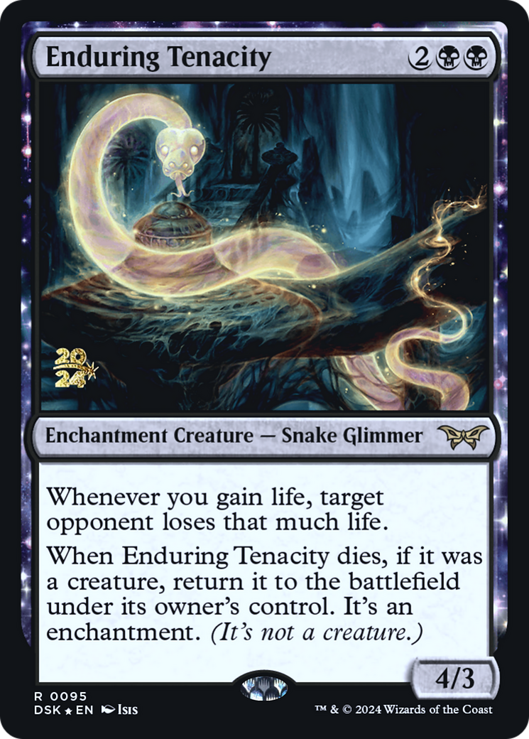 Image of Enduring Tenacity [Duskmourn: House of Horror Prerelease Promos]