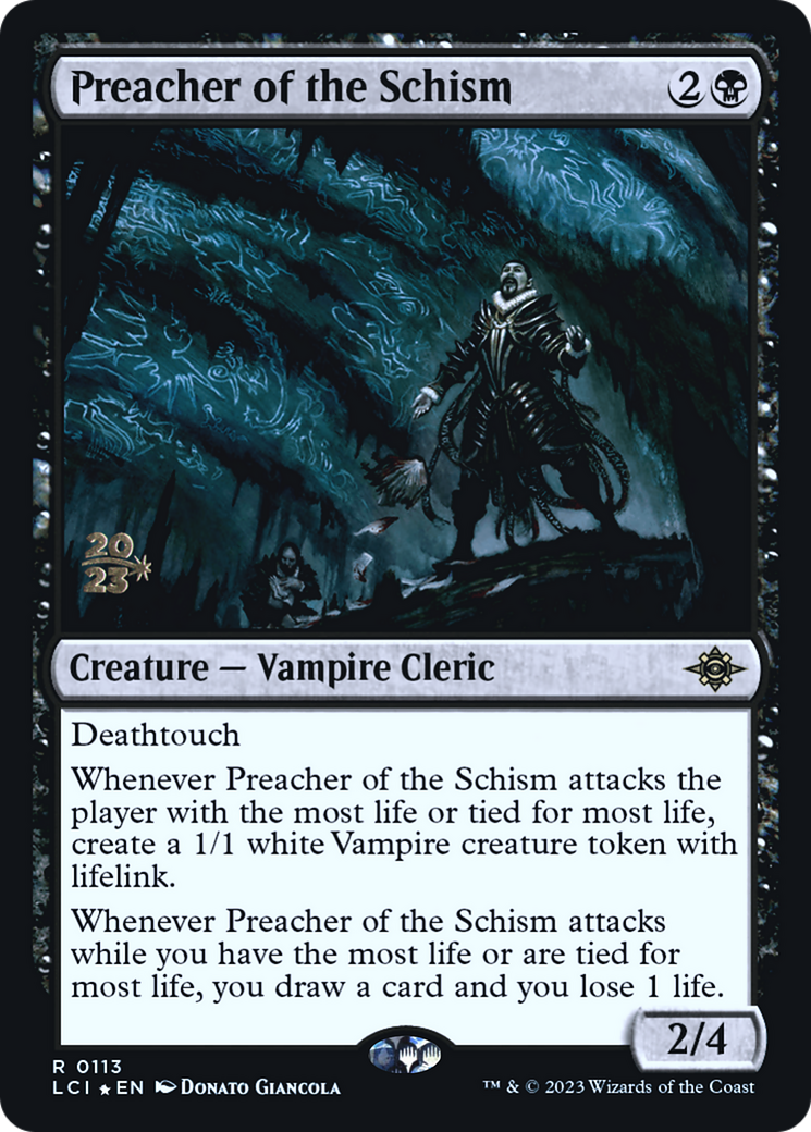 Image of Preacher of the Schism [The Lost Caverns of Ixalan Prerelease Cards]