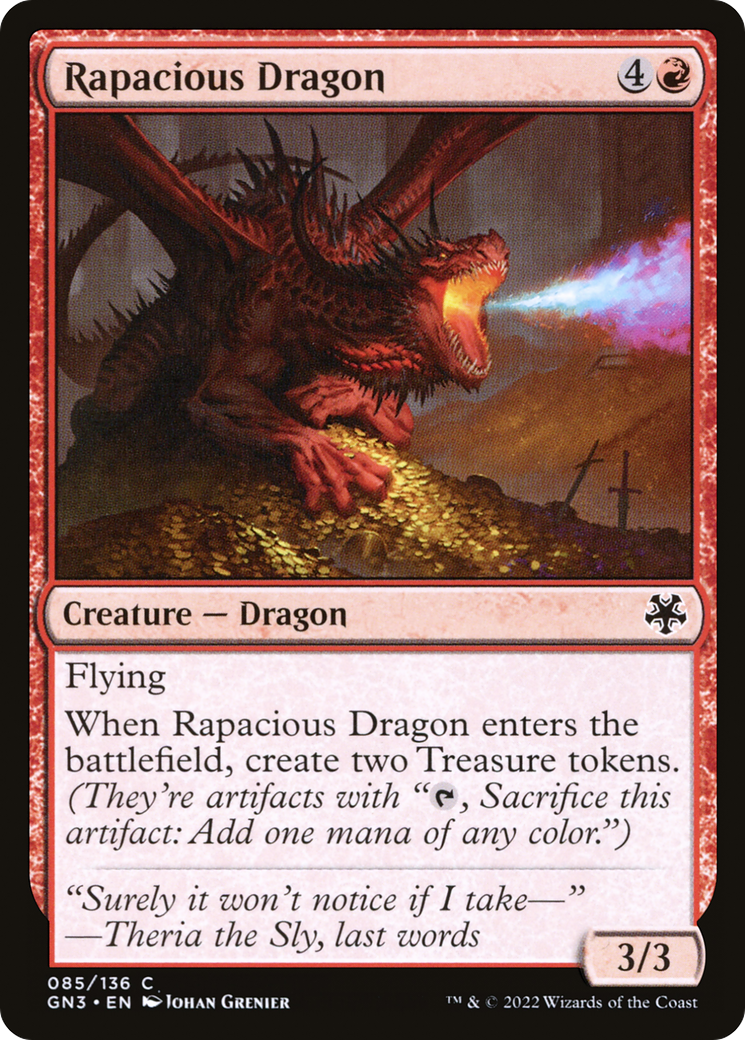 Image of Rapacious Dragon [Game Night: Free-for-All]