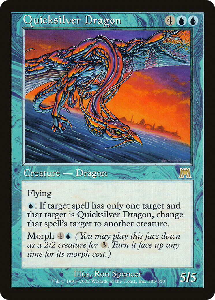 Image of Quicksilver Dragon [Onslaught]