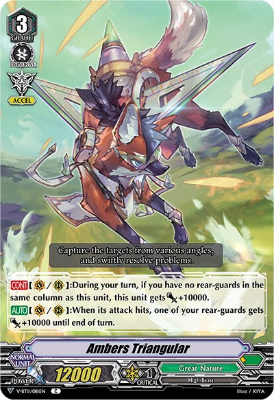 Image of Ambers Triangular (V-BT11/081EN) [Storm of the Blue Cavalry]
