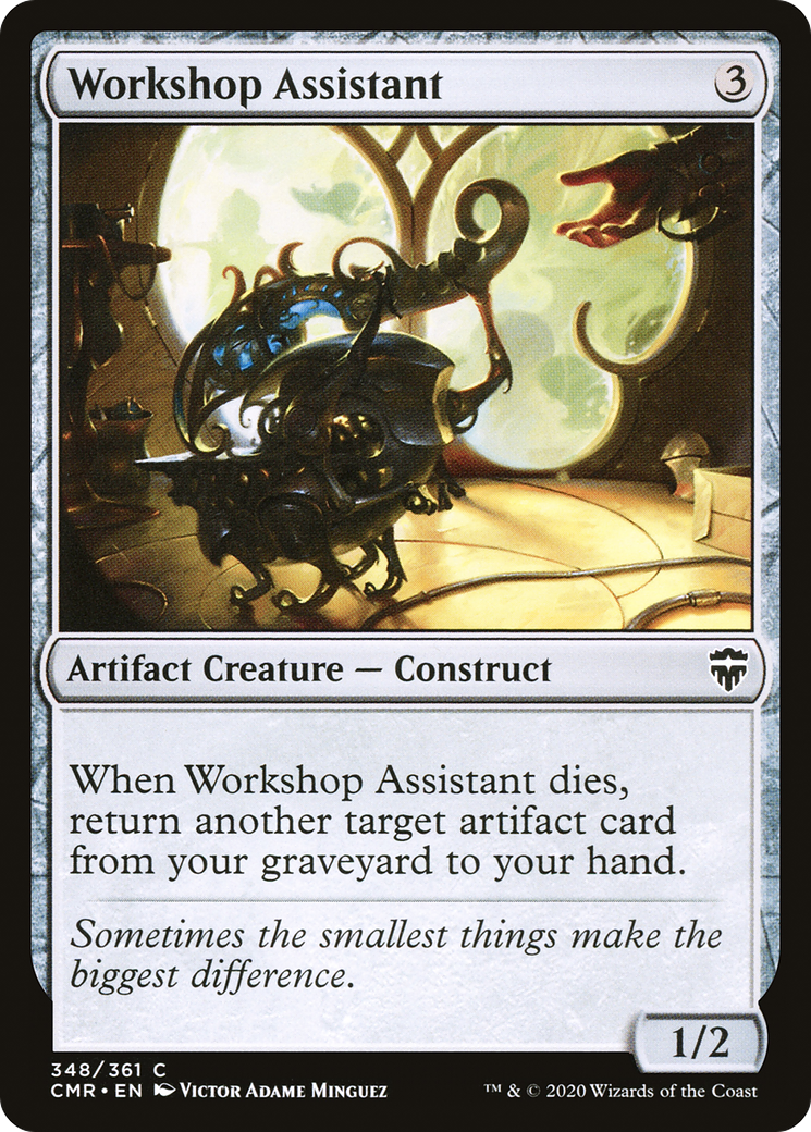 Image of Workshop Assistant [Commander Legends]