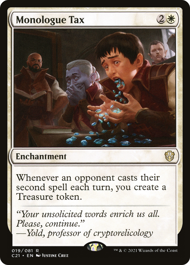 Image of Monologue Tax [Commander 2021]