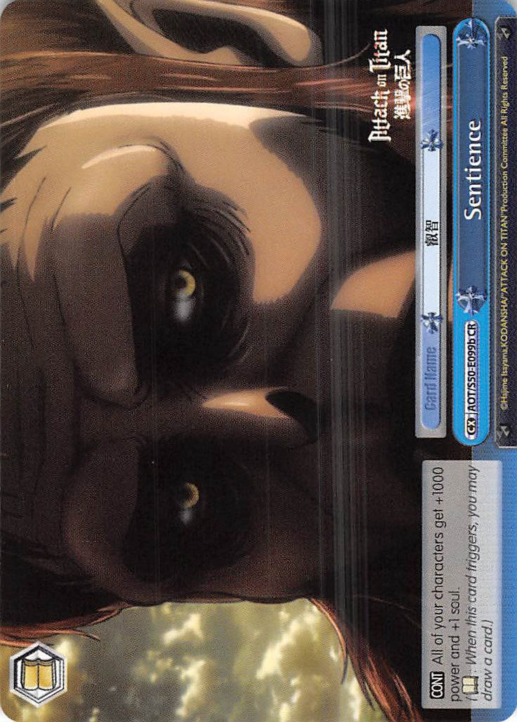 Image of Sentience (AOT/S50-E099b CR) [Attack on Titan Vol. 2]