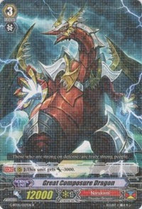 Image of Great Composure Dragon (G-BT05/027EN) [Moonlit Dragonfang]