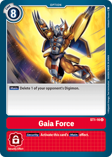Image of Gaia Force [ST1-16] [Starter Deck: Gaia Red]