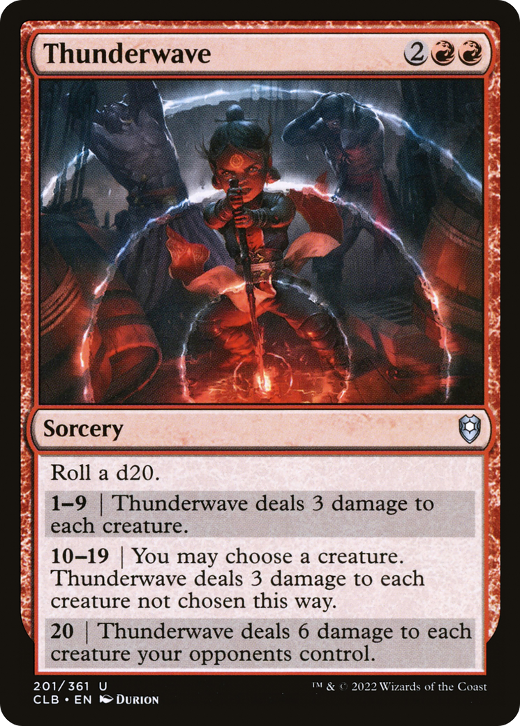 Image of Thunderwave [Commander Legends: Battle for Baldur's Gate]