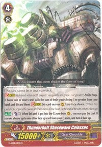 Image of Thunderbolt Shockwave Colossus (G-SD01/001EN) [G-Start Deck 1: Odyssey of the Interspatial Dragon]