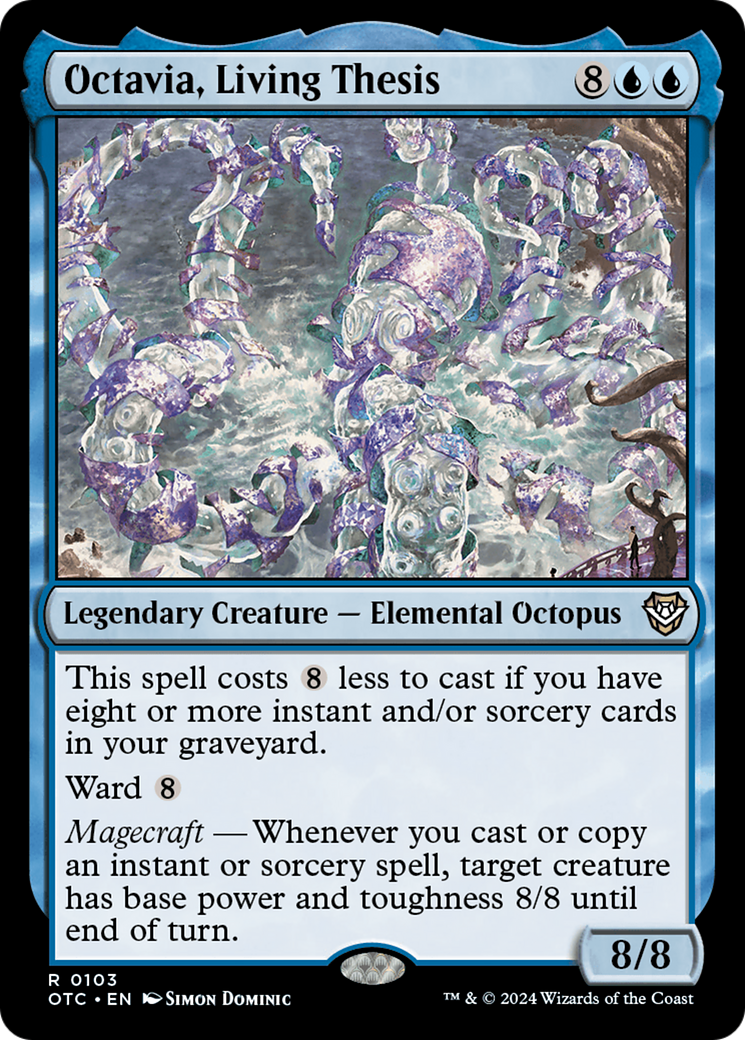 Image of Octavia, Living Thesis [Outlaws of Thunder Junction Commander]