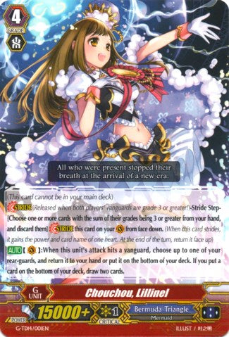 Image of Chouchou, Lillinel (G-TD14/001EN) [Debut of the Divas]