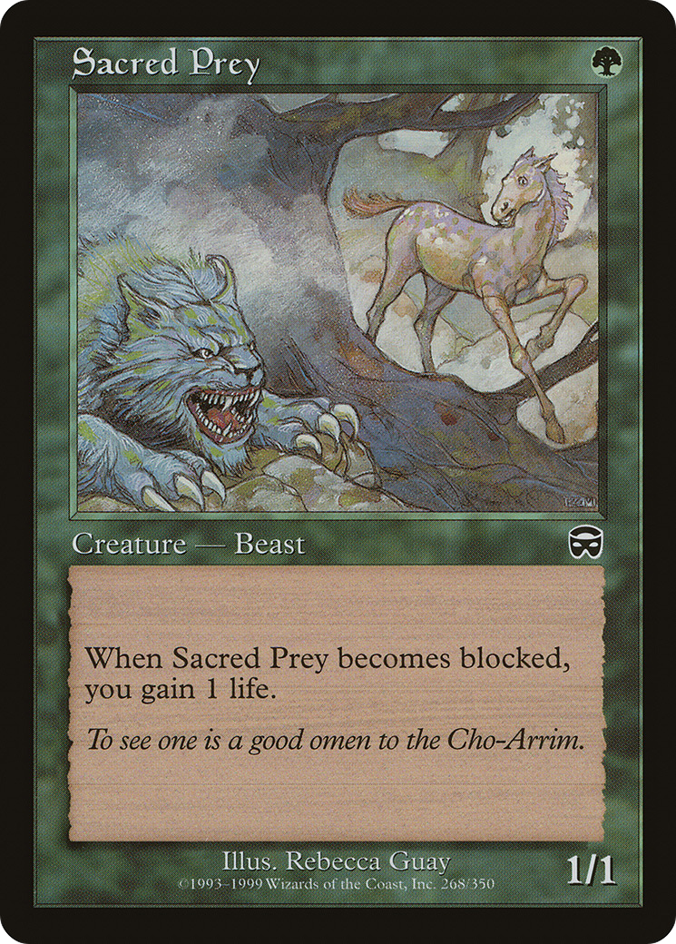 Image of Sacred Prey [Mercadian Masques]