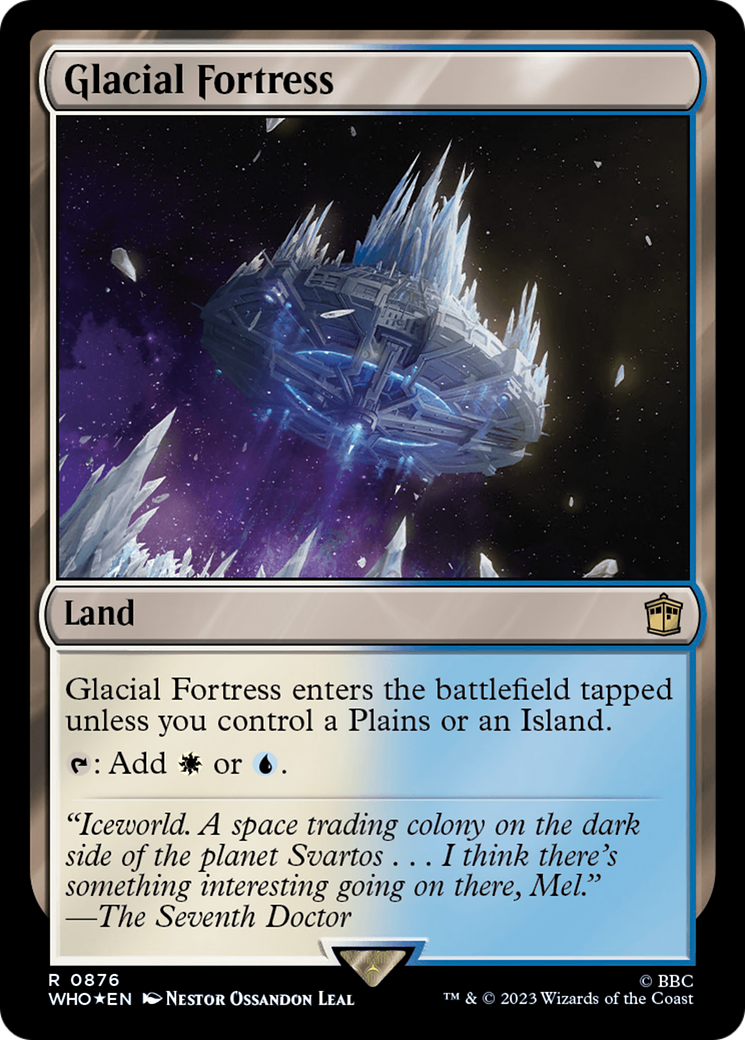Image of Glacial Fortress (Surge Foil) [Doctor Who]