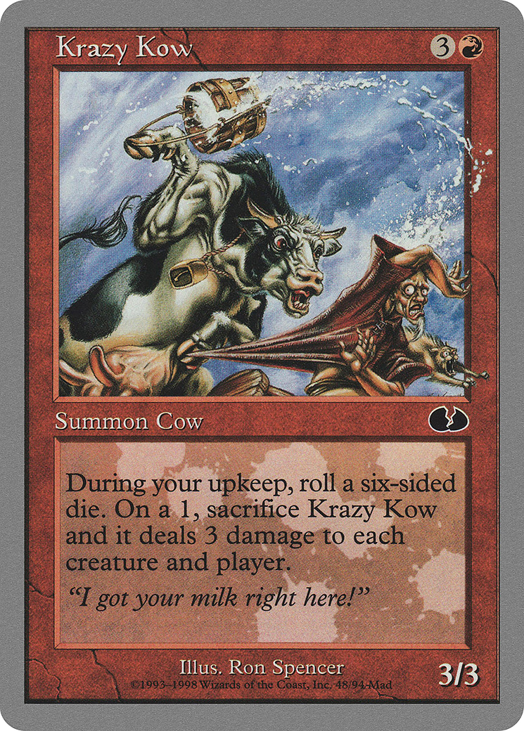Image of Krazy Kow [Unglued]