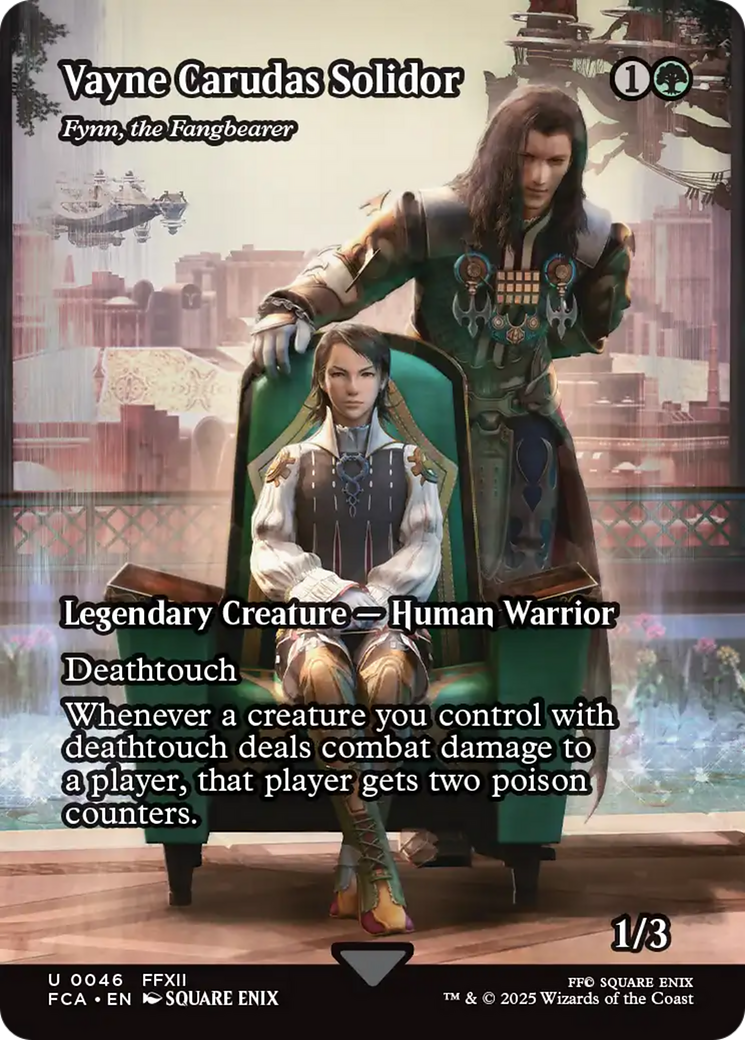 Image of Vayne Carudas Solidor - Fynn, the Fangbearer (Showcase) [FINAL FANTASY : Through the Ages]