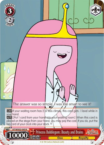 Image of Princess Bubblegum: Beauty and Brains (AT/WX02-045 R) [Adventure Time]
