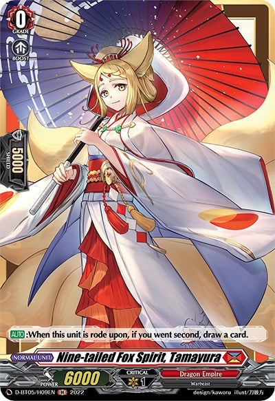Image of Nine-tailed Fox Spirit, Tamayura (D-BT05/H09EN) [Triumphant Return of the Brave Heroes]