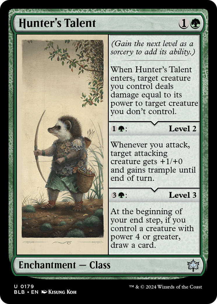 Image of Hunter's Talent [Bloomburrow]