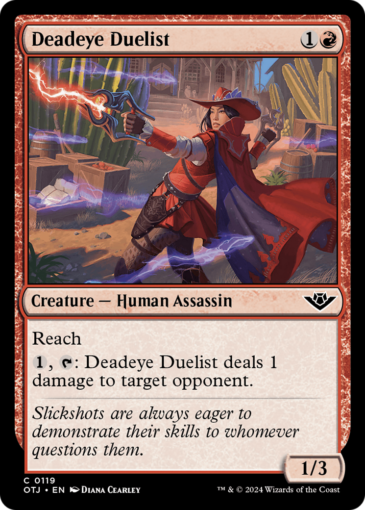Image of Deadeye Duelist [Outlaws of Thunder Junction]