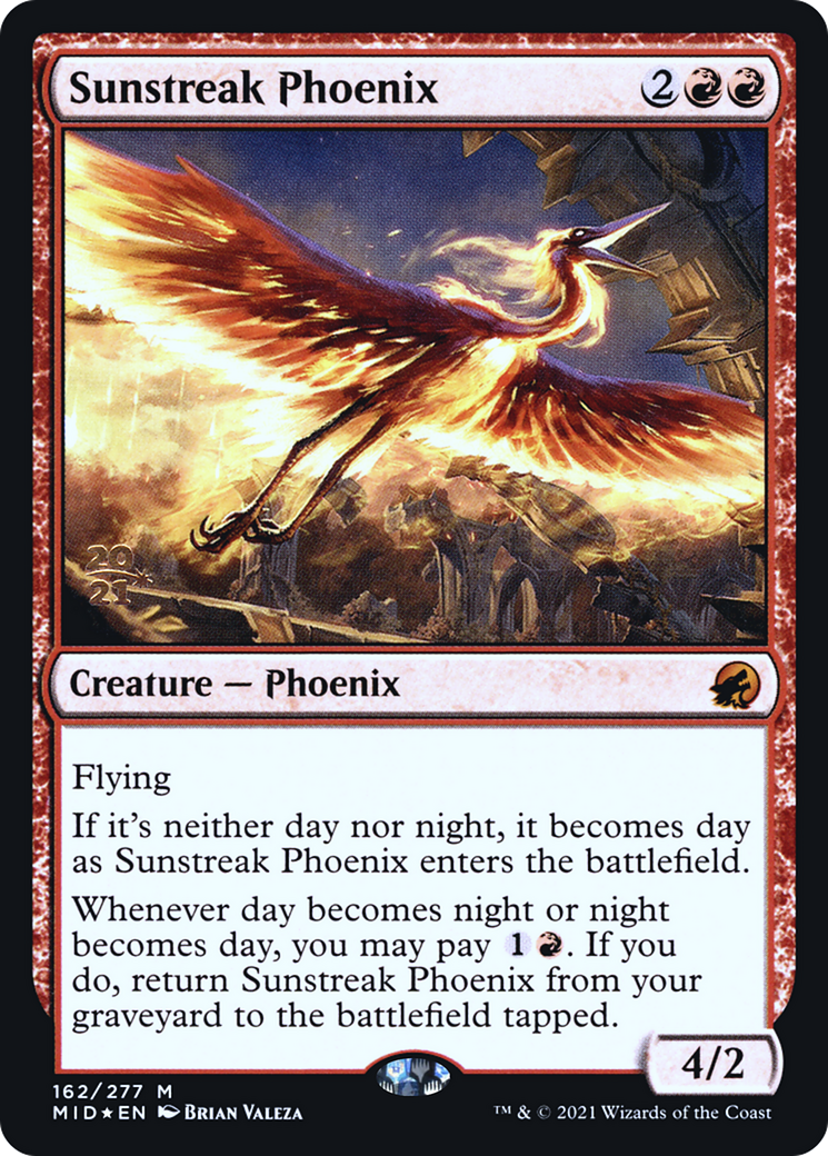 Image of Sunstreak Phoenix [Innistrad: Midnight Hunt Prerelease Promos]