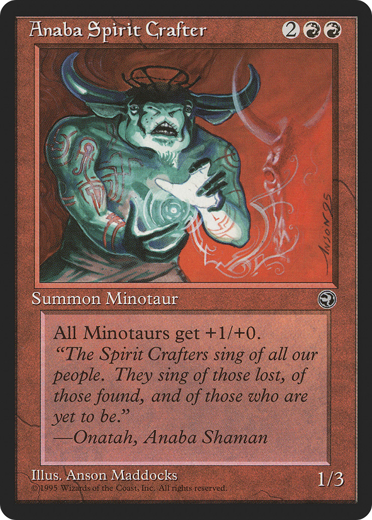 Image of Anaba Spirit Crafter [Homelands]