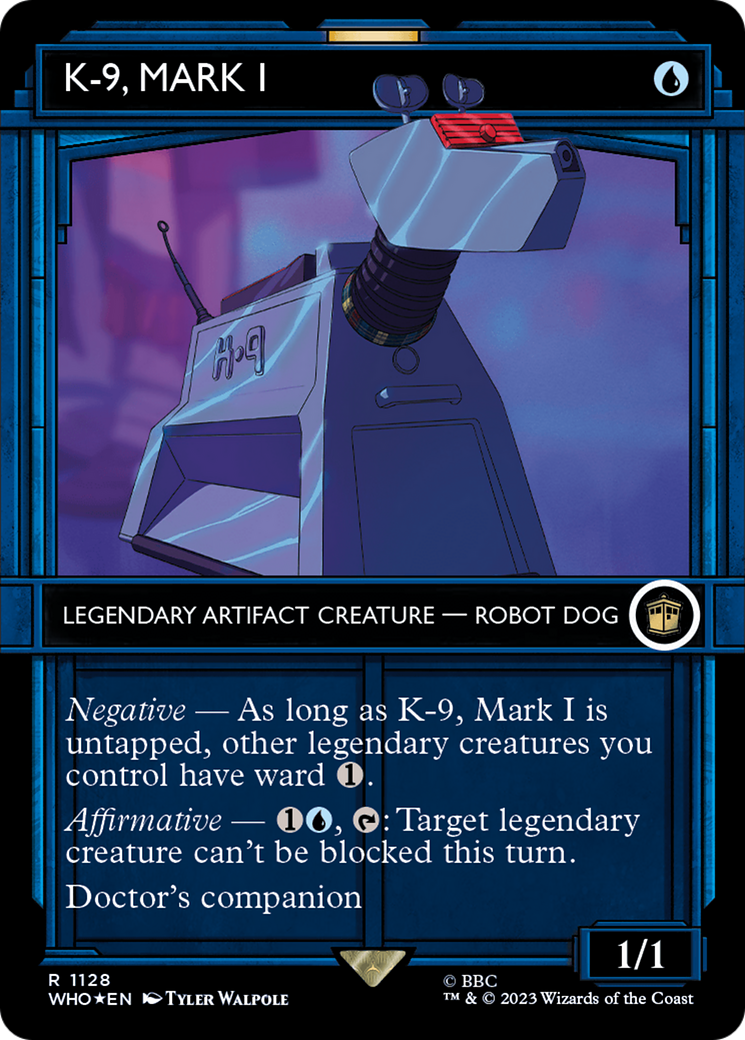 Image of K-9, Mark I (Showcase) (Surge Foil) [Doctor Who]