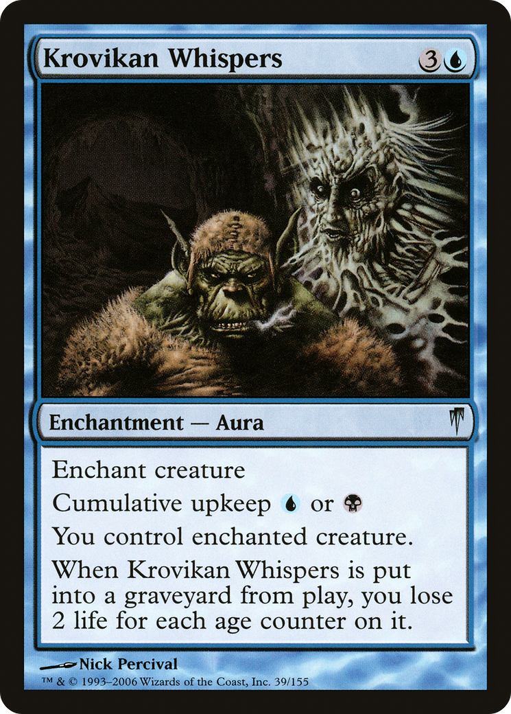 Image of Krovikan Whispers [Coldsnap]