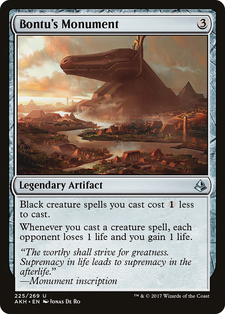 Image of Bontu's Monument [Amonkhet]