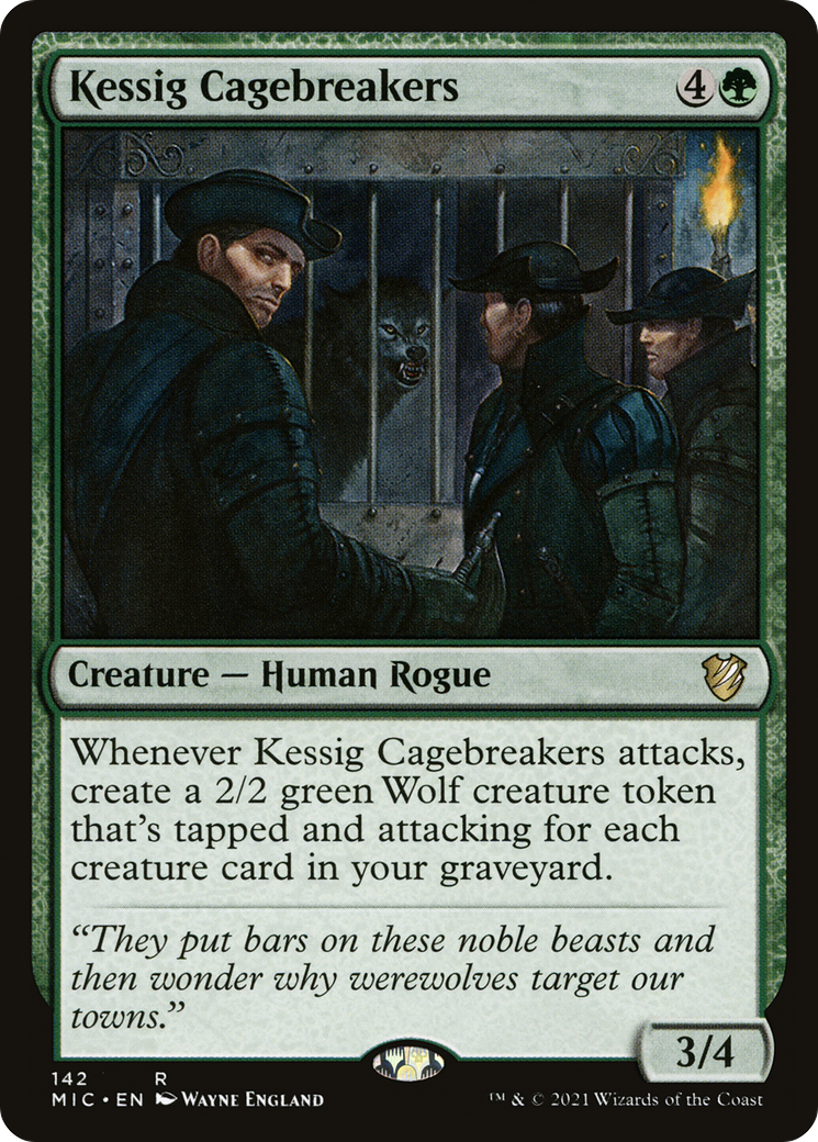 Image of Kessig Cagebreakers [Innistrad: Midnight Hunt Commander]