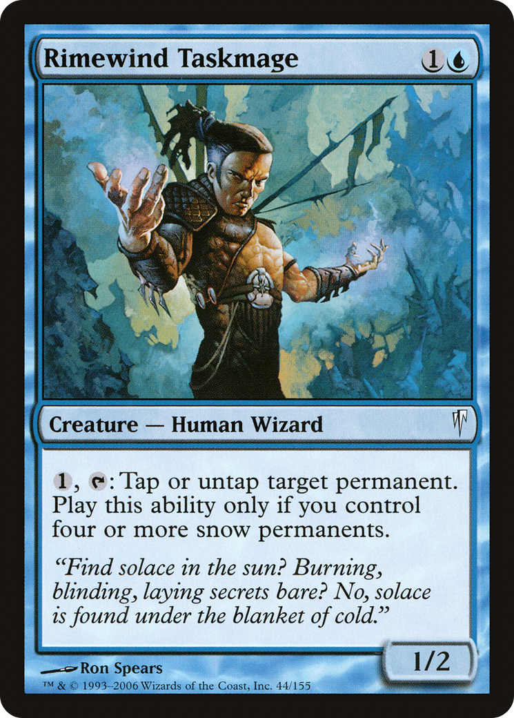 Image of Rimewind Taskmage [Coldsnap]