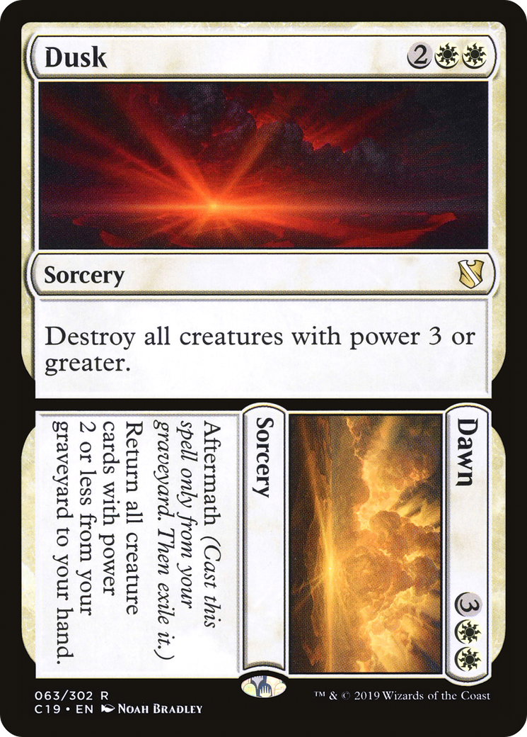 Image of Dusk // Dawn [Commander 2019]