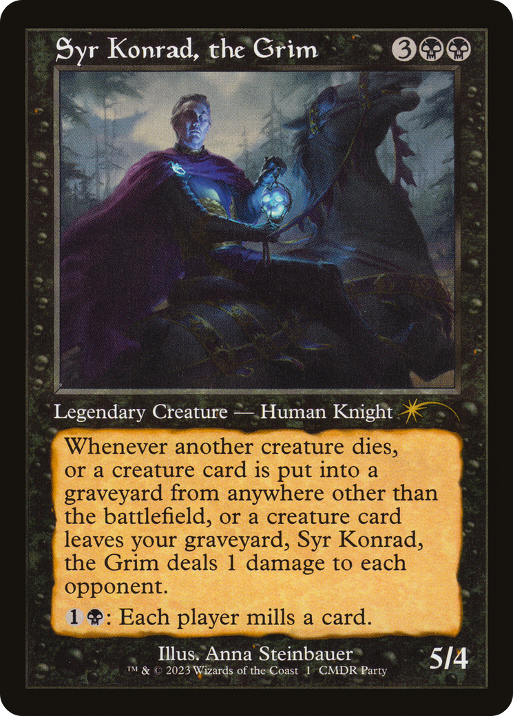 Image of Syr Konrad, the Grim (Retro) [MagicFest 2023]