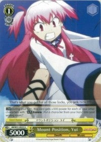 Image of Mount Position, Yui (AB/W31-E023 U) [Angel Beats! Re:Edit]
