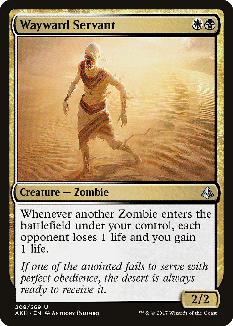 Image of Wayward Servant [Amonkhet]