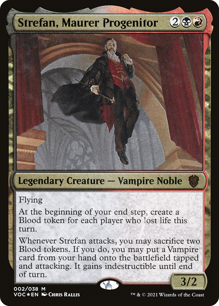 Image of Strefan, Maurer Progenitor (Display Commander) [Innistrad: Crimson Vow Commander]