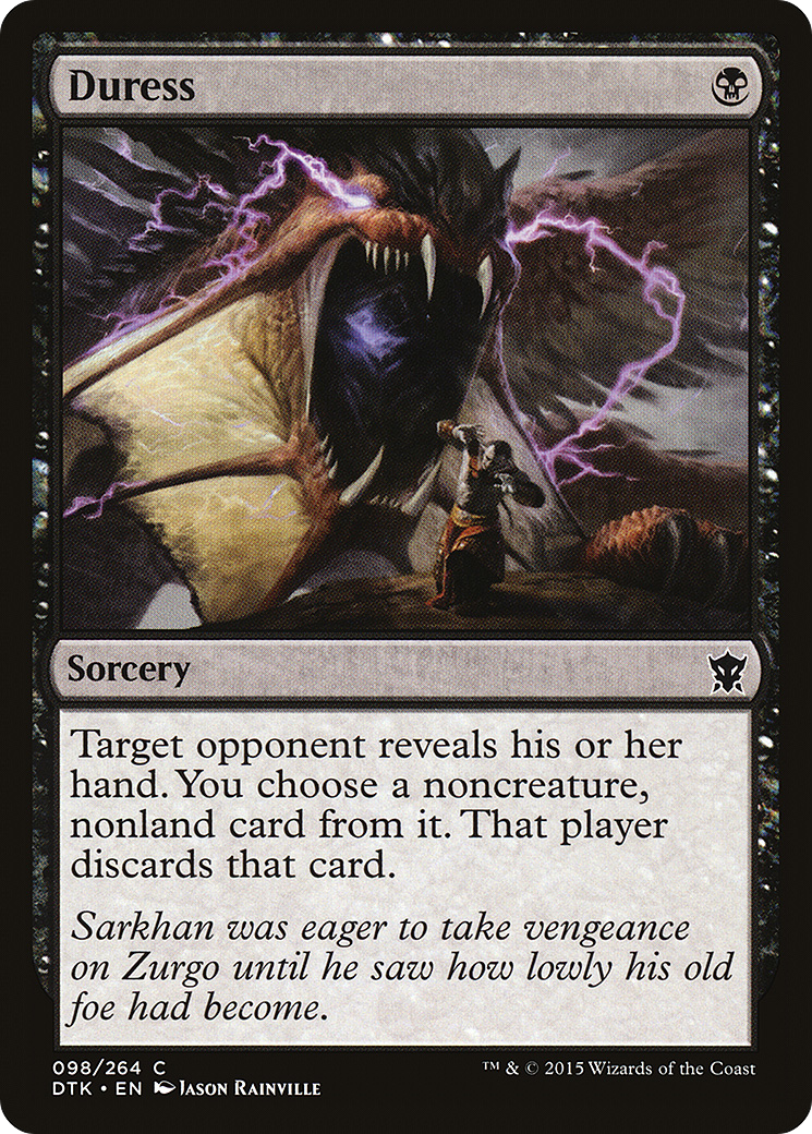 Image of Duress [Dragons of Tarkir]