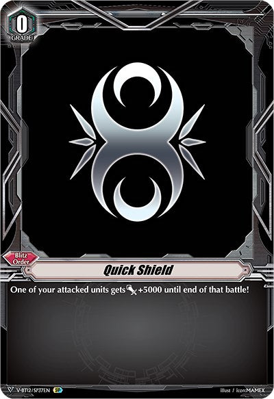 Image of Quick Shield (Genesis) (V-BT12/SP37EN) [Divine Lightning Radiance]