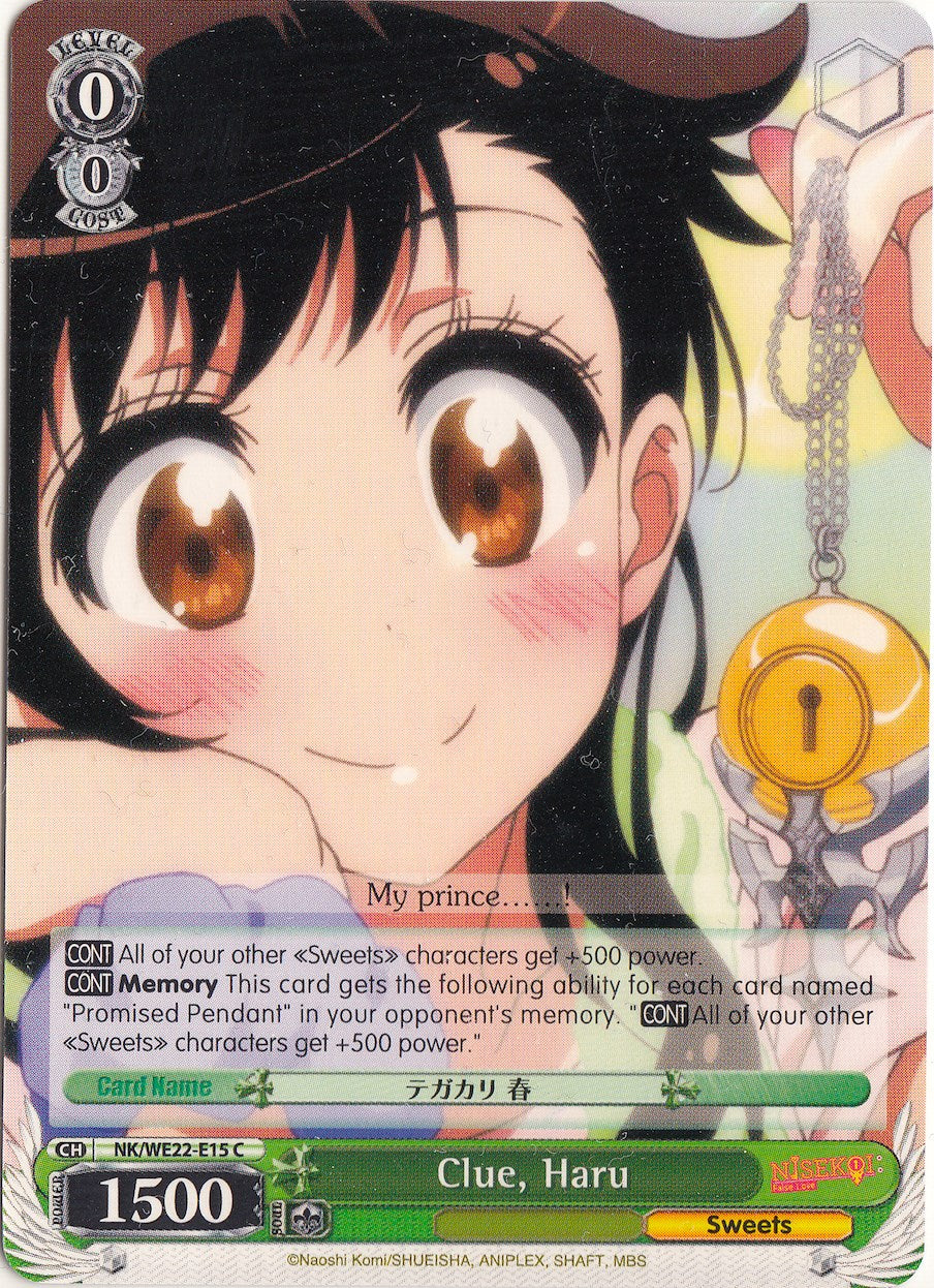 Image of Clue, Haru (NK/WE22-E15) [NISEKOI Extra Booster]