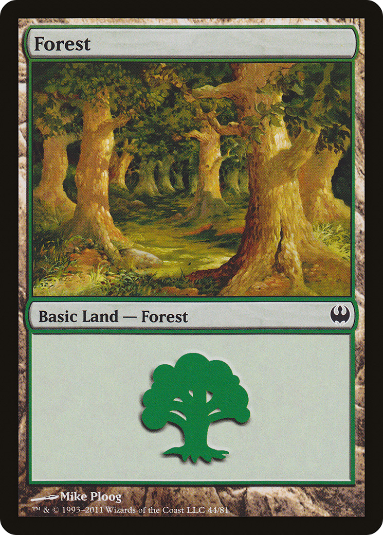 Image of Forest (44) [Duel Decks: Knights vs. Dragons]