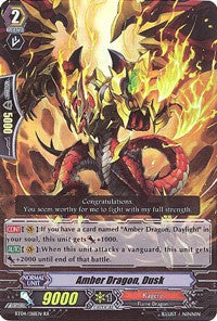 Image of Amber Dragon, Dusk (BT04/018EN) [Eclipse of Illusionary Shadows]