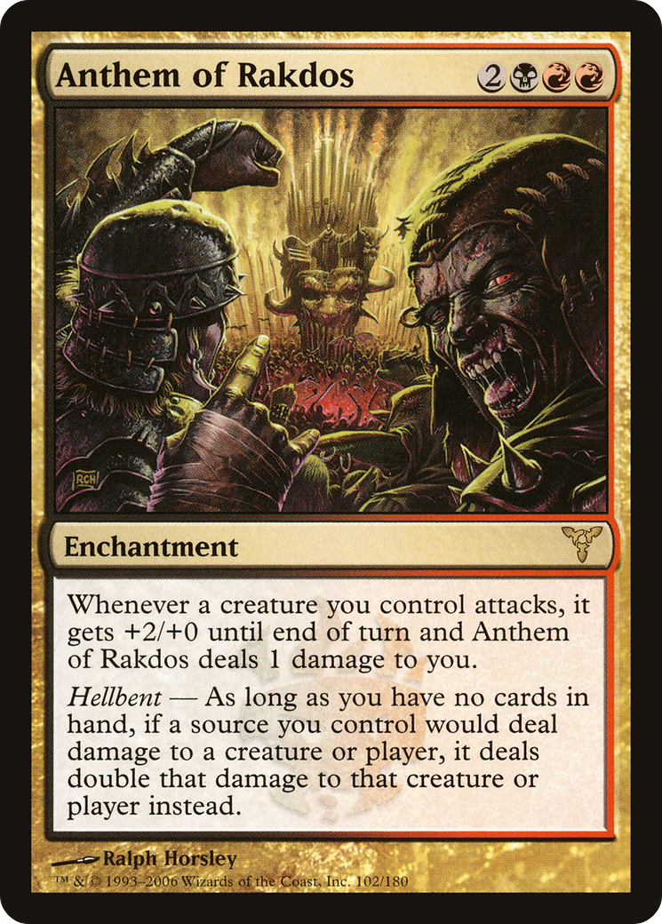 Image of Anthem of Rakdos [Dissension]