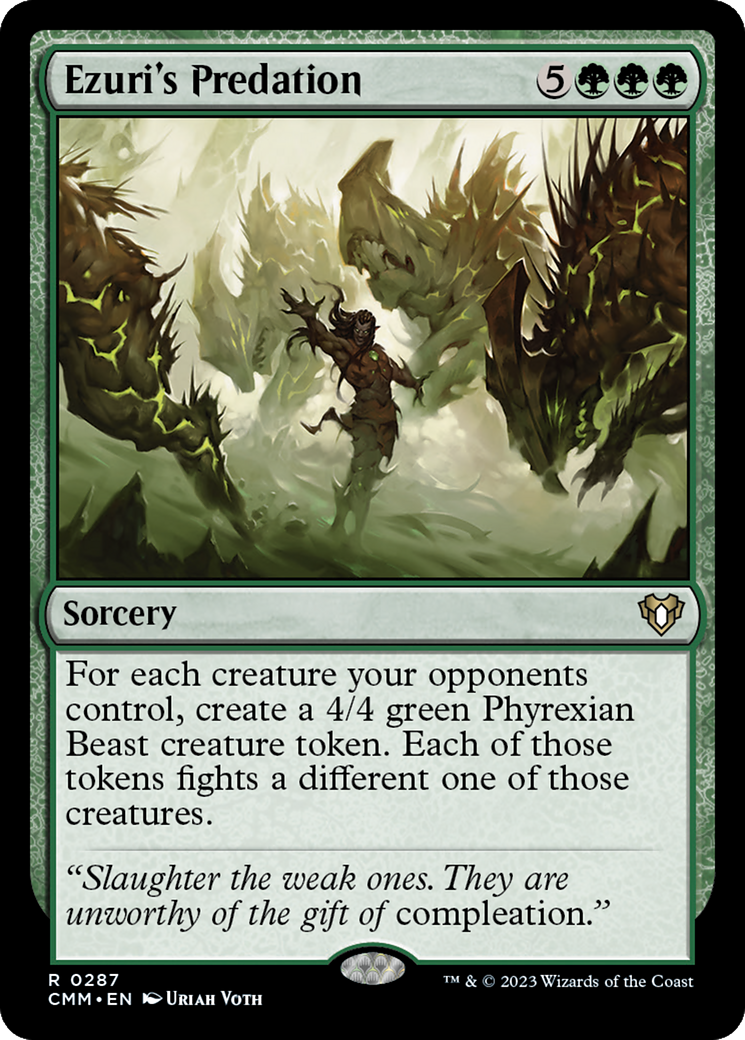 Image of Ezuri's Predation [Commander Masters]