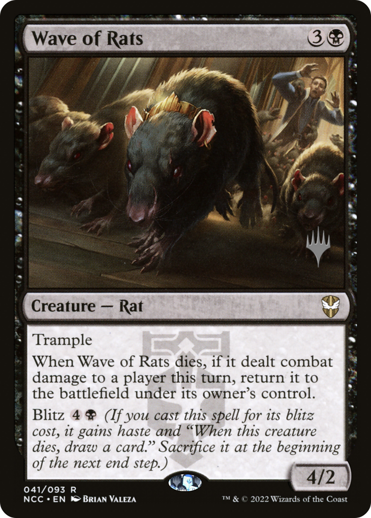 Image of Wave of Rats (Promo Pack) [Streets of New Capenna Commander Promos]